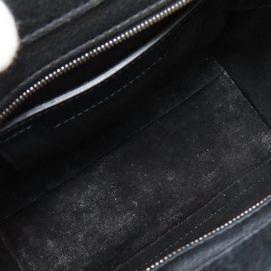 MULBERRY Handbag leather black 2WAY Women Used Authentic