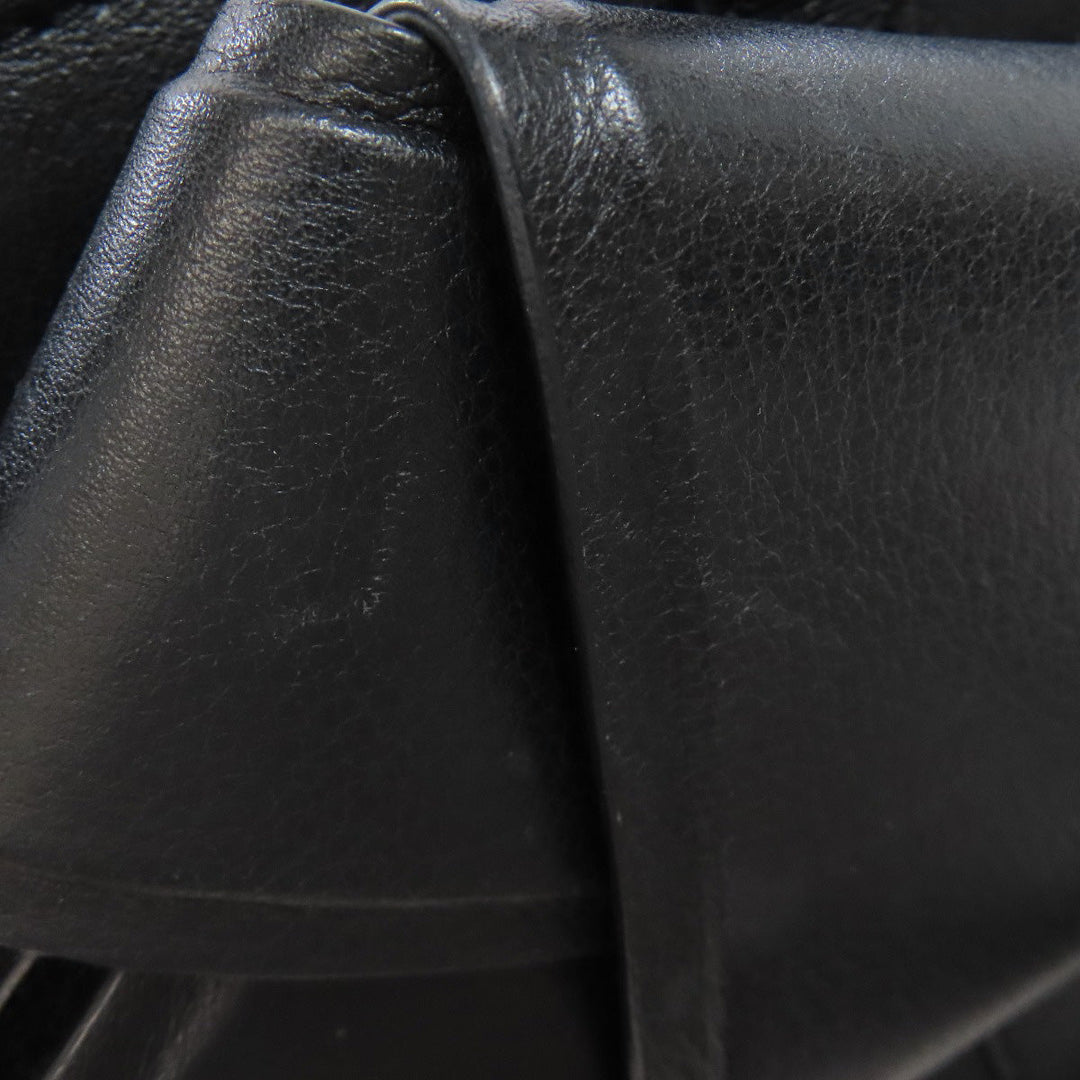 MULBERRY Handbag leather black 2WAY Women Used Authentic