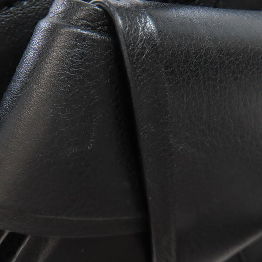MULBERRY Handbag leather black 2WAY Women Used Authentic