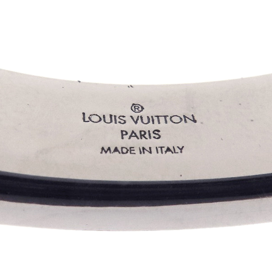 LOUIS VUITTON bracelet M62492 Brass, Enamel Silver Jonque Damier Colors mens(Unisex) Used Authentic