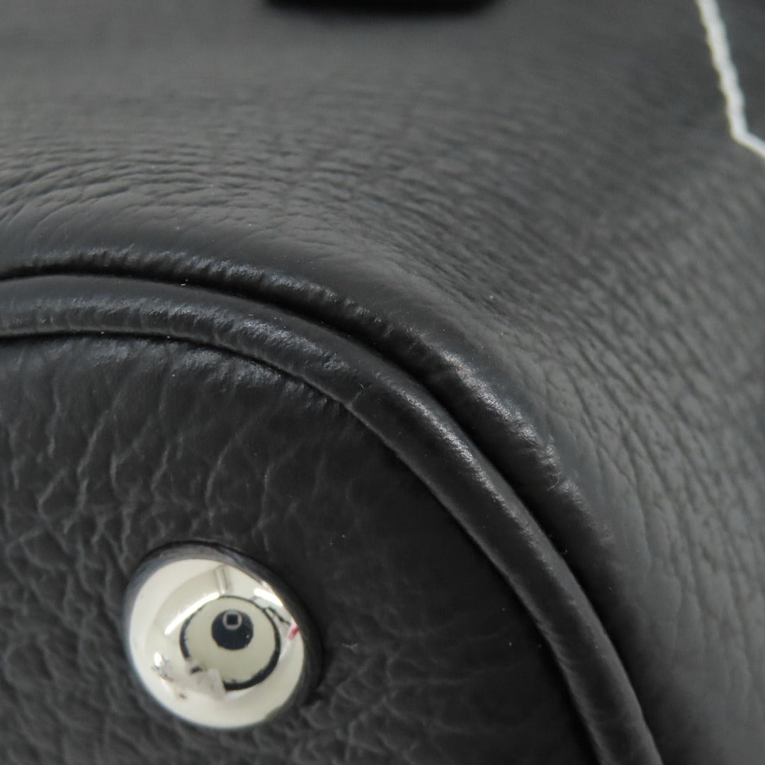 Maison Margiela Handbag leather black 5AC 2WAY