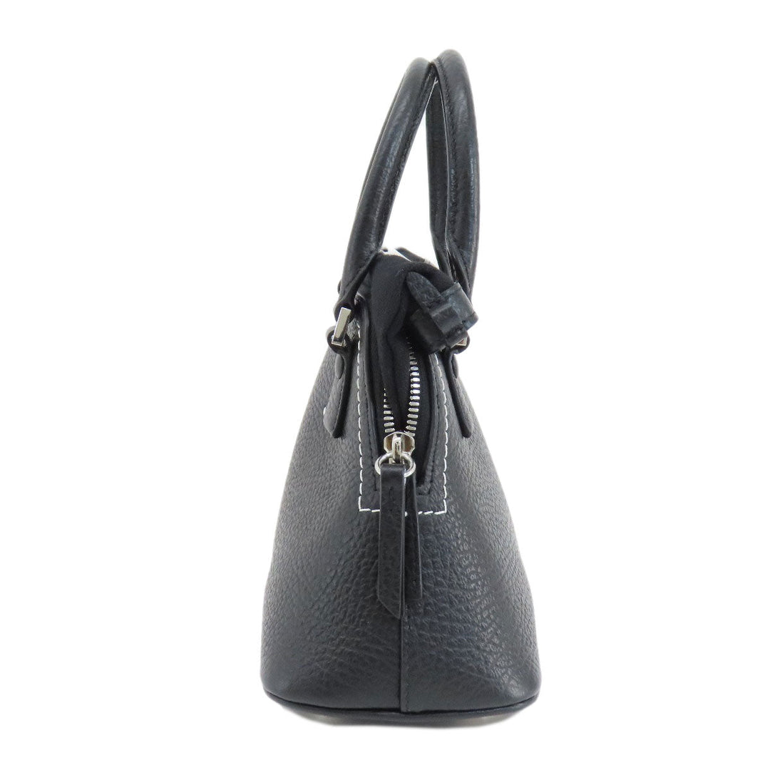 Maison Margiela Handbag leather black 5AC 2WAY