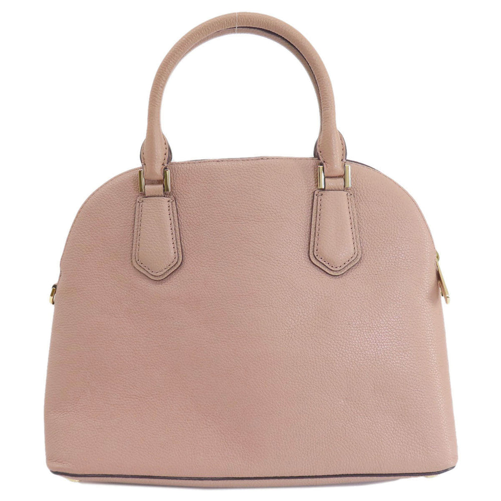 MICHAEL KORS Tote Bag leather pink 2WAY Women Used Authentic