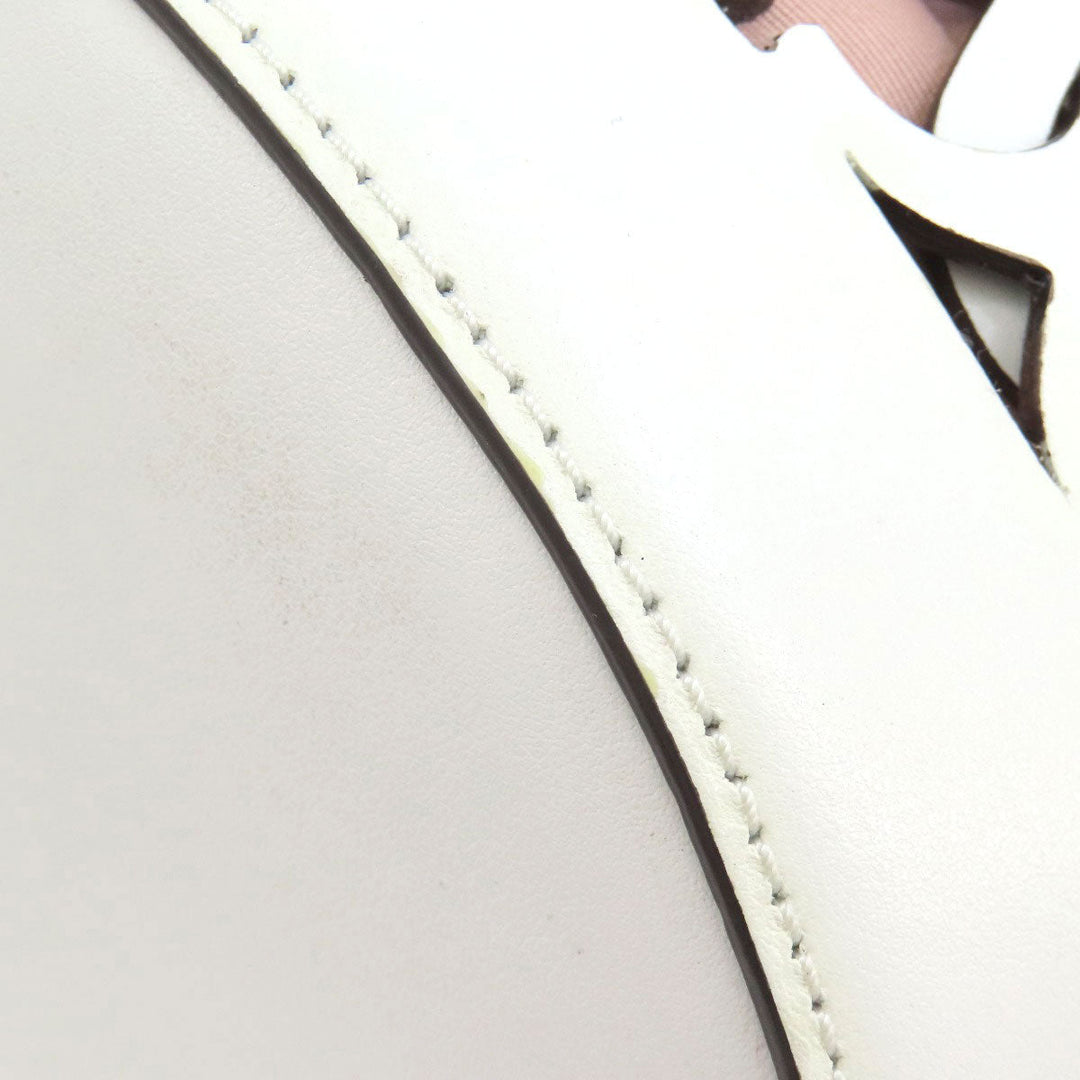 Kate Spade Tote Bag leather white one belt