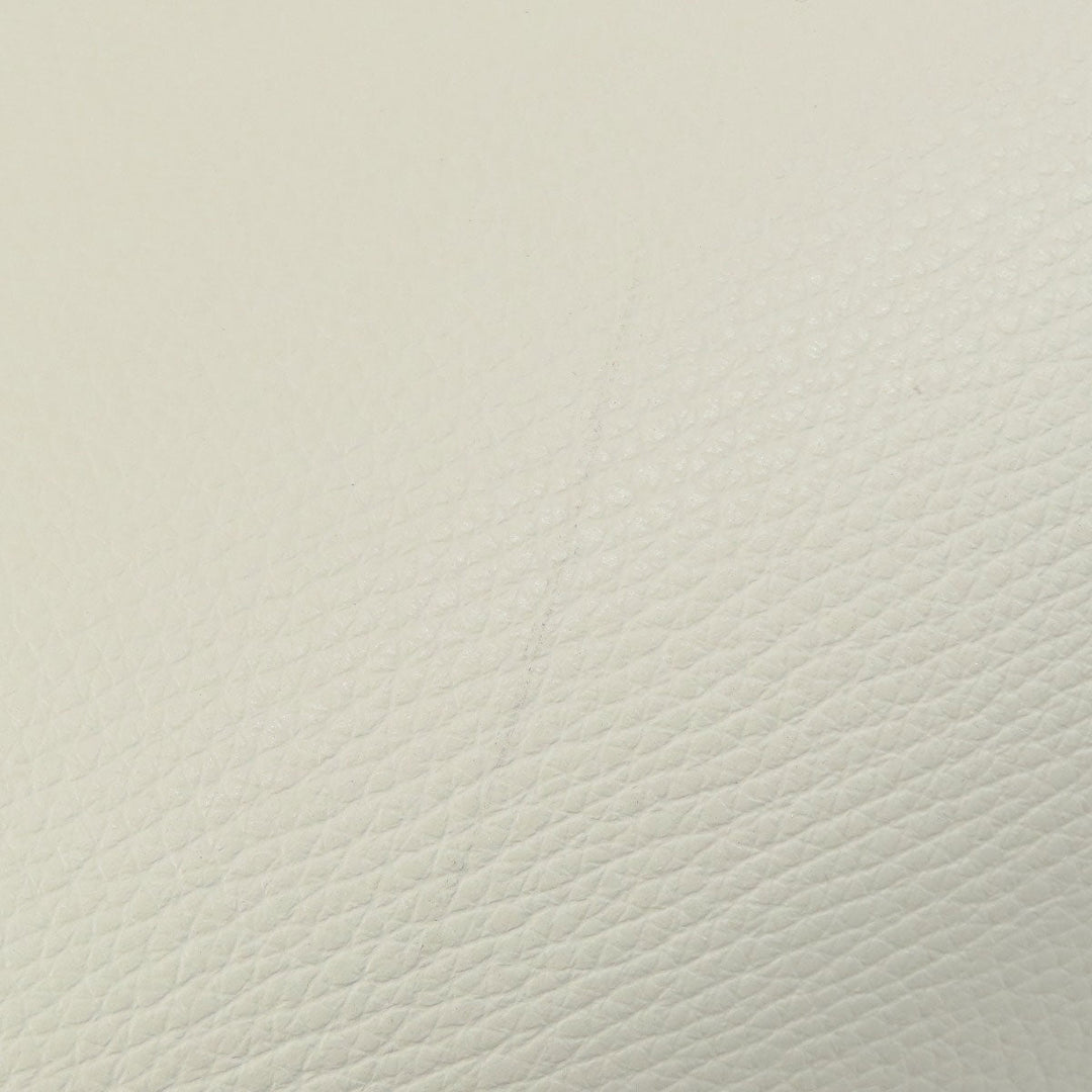 Kate Spade Tote Bag leather white logo Women Used Authentic