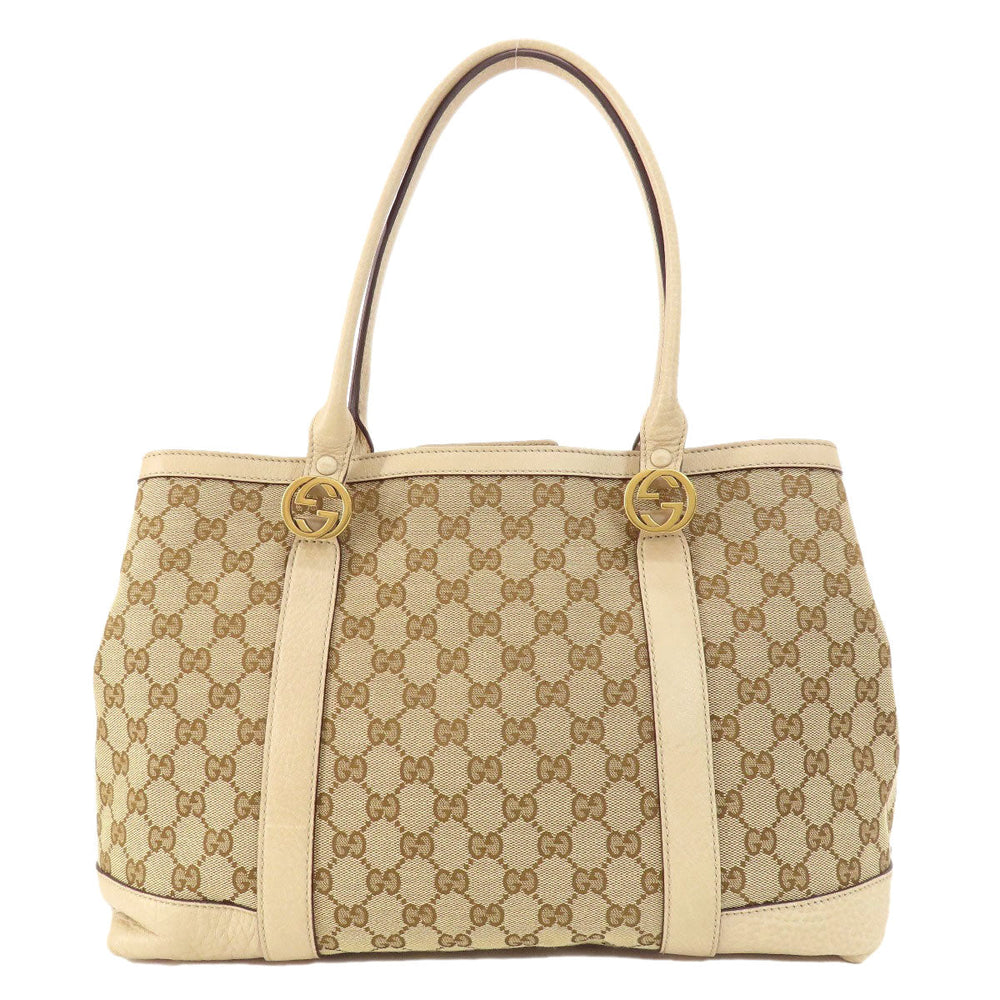 GUCCI Tote Bag 353122 canvas Brown Miss GG