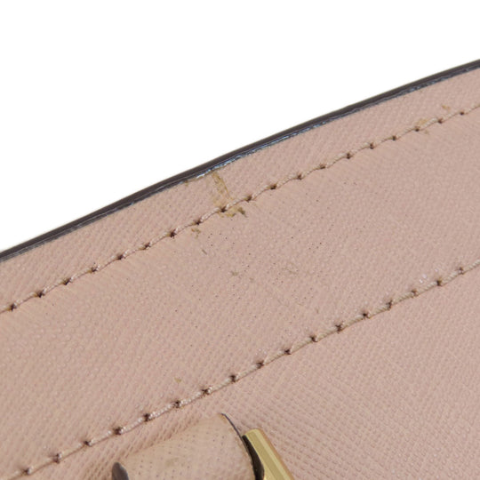 MICHAEL KORS Handbag leather pink 2WAY Women Used Authentic