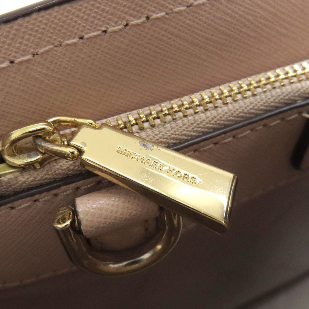 MICHAEL KORS Handbag leather pink 2WAY Women Used Authentic