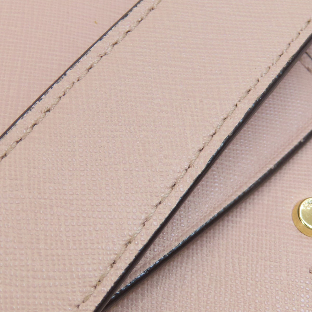 MICHAEL KORS Handbag leather pink 2WAY Women Used Authentic