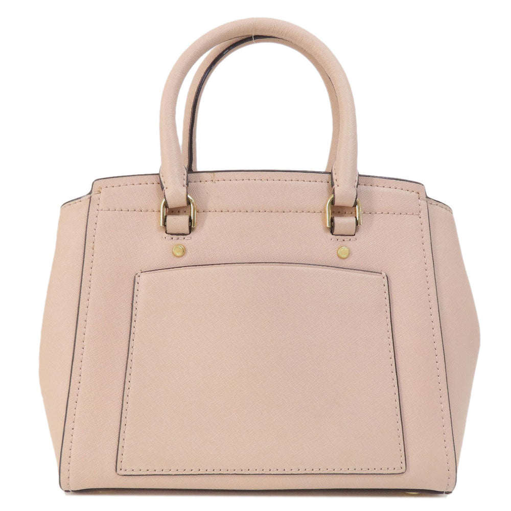 MICHAEL KORS Handbag leather pink 2WAY Women Used Authentic