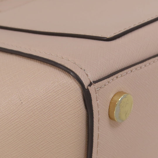 MICHAEL KORS Handbag leather pink 2WAY Women Used Authentic