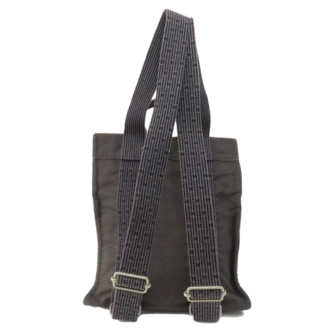 HERMES Backpack canvas gray Her Line ad PM