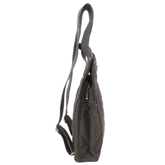 HERMES Backpack canvas gray Her Line ad PM