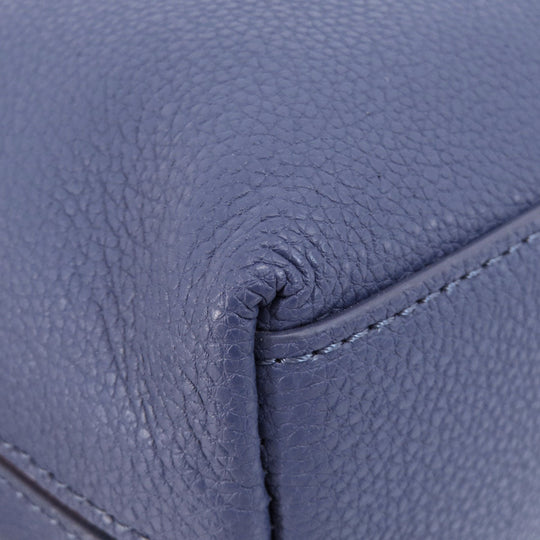 Paul Smith Sling bag leather blue logo Women Used Authentic
