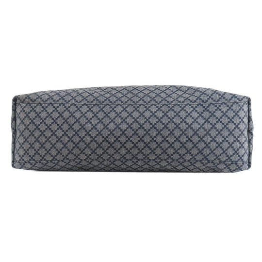 GUCCI Tote Bag 268112 Nylon Navy Diamante Women Used Authentic