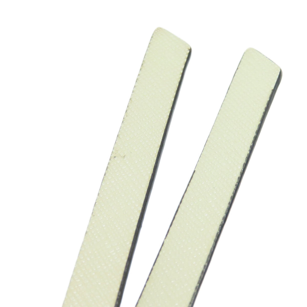 MARC JACOBS Shoulder Bag PVC white Snapshot Double J Women Used Authentic