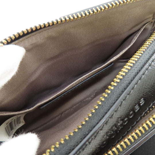 MARC JACOBS Shoulder Bag PVC white Snapshot Double J Women Used Authentic