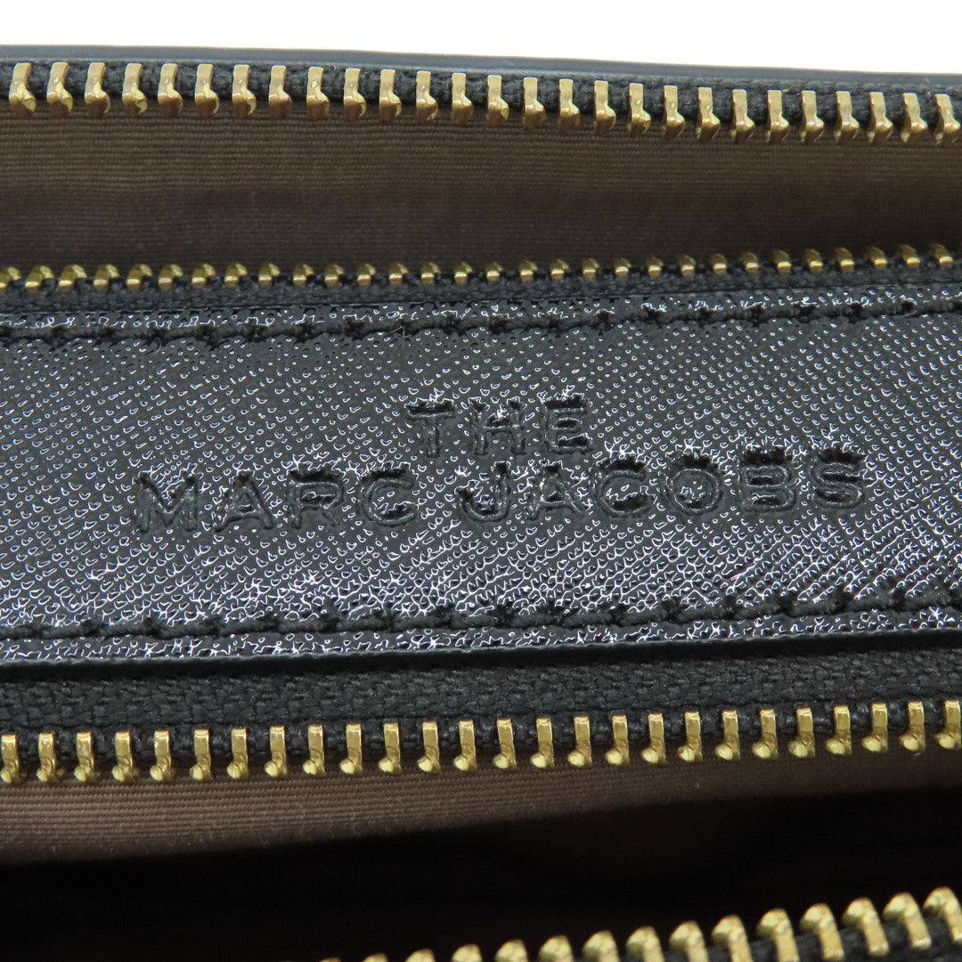 MARC JACOBS Shoulder Bag PVC white Snapshot Double J Women Used Authentic