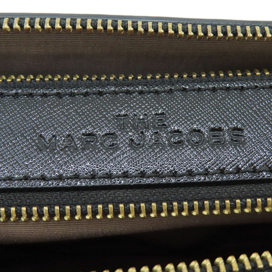 MARC JACOBS Shoulder Bag PVC white Snapshot Double J Women Used Authentic