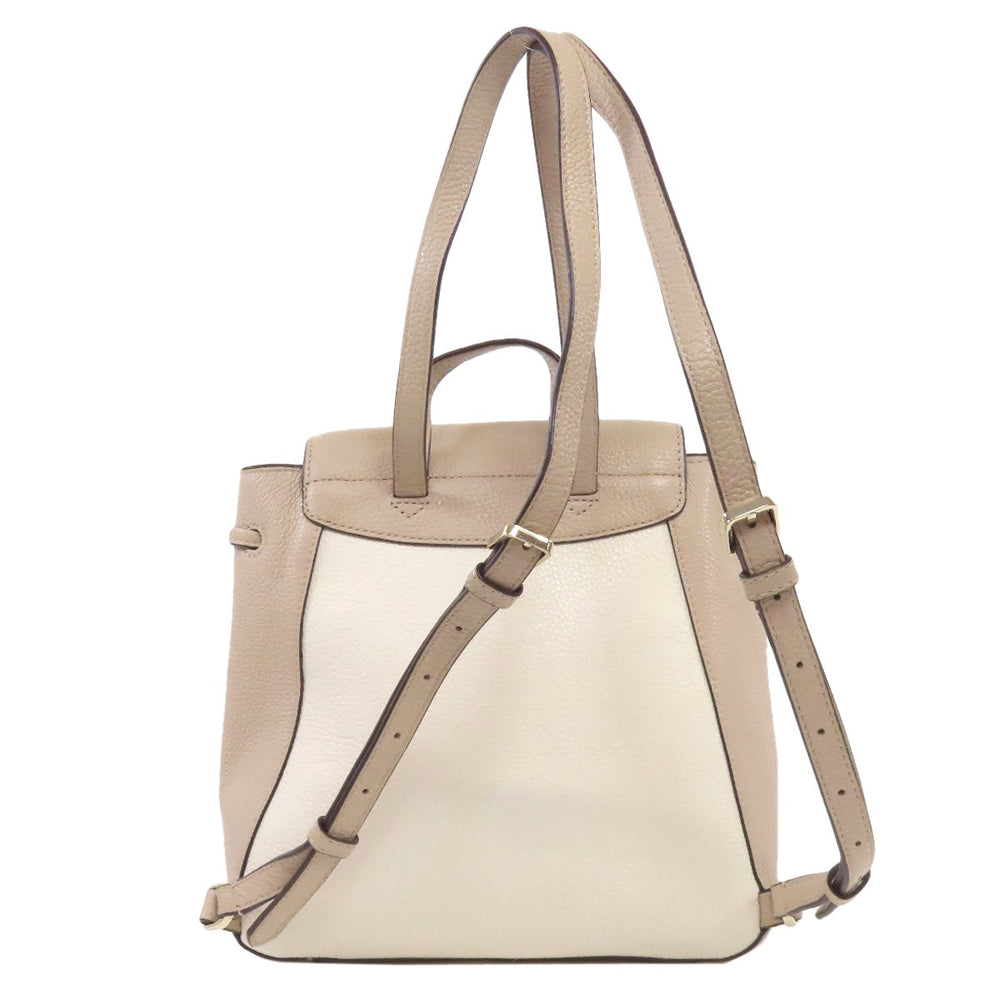 Kate Spade Backpack leather white logo