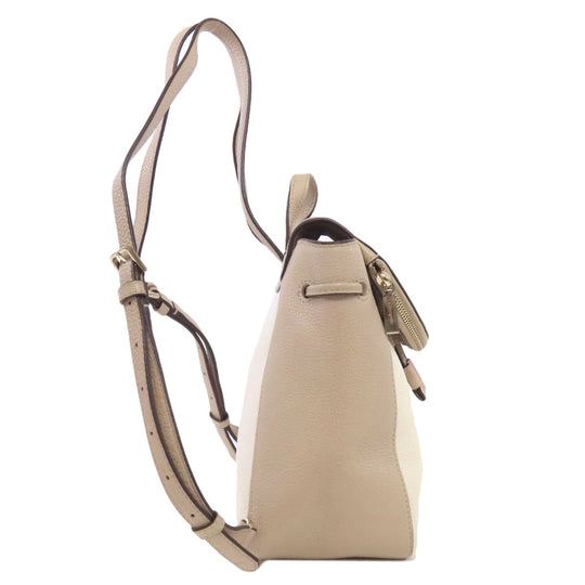 Kate Spade Backpack leather white logo