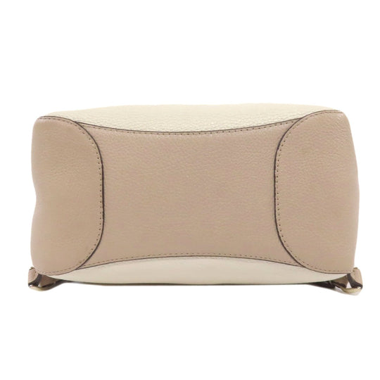 Kate Spade Backpack leather white logo