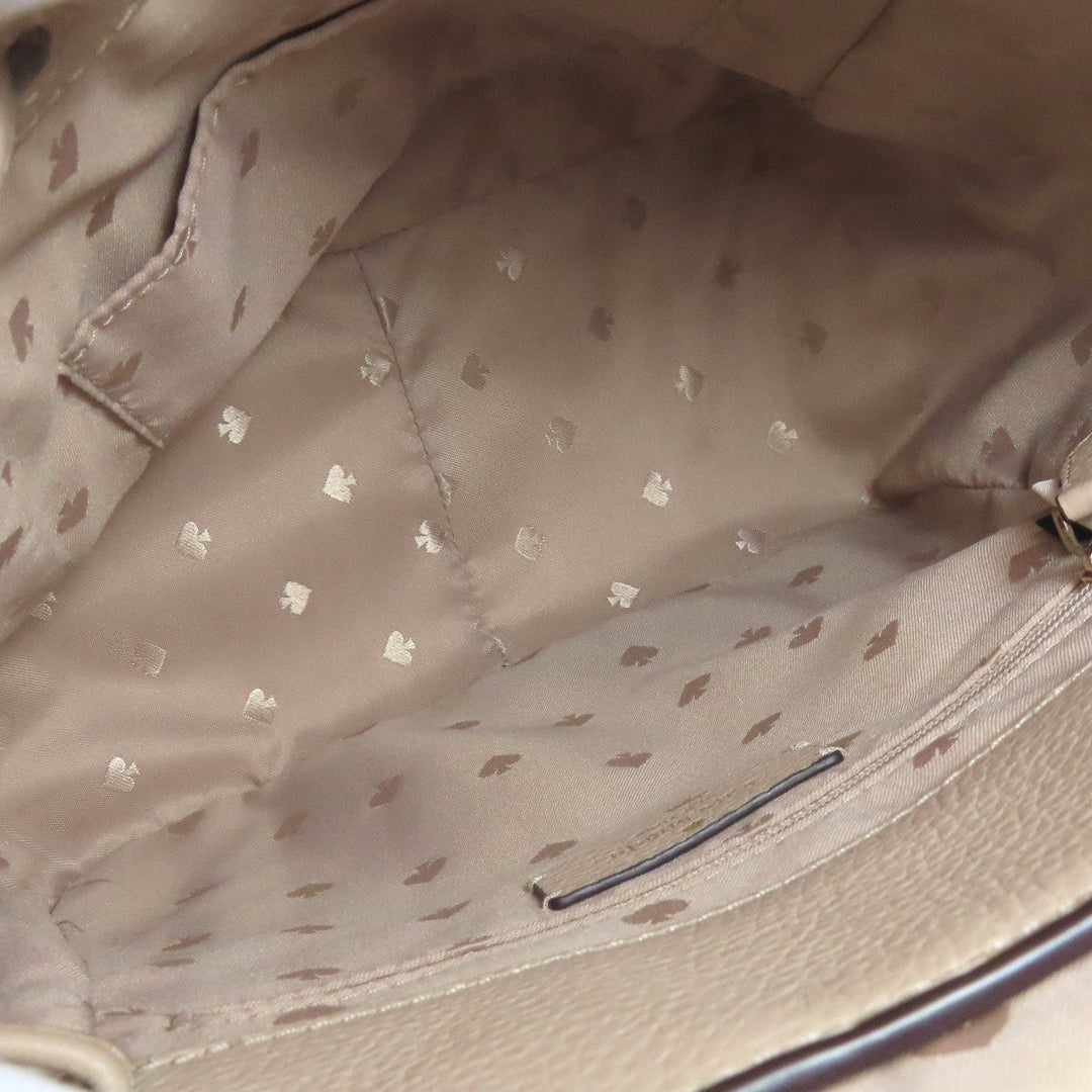 Kate Spade Backpack leather white logo