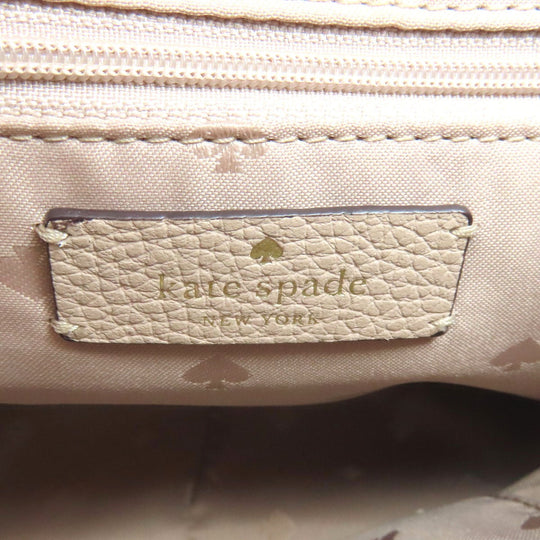 Kate Spade Backpack leather white logo