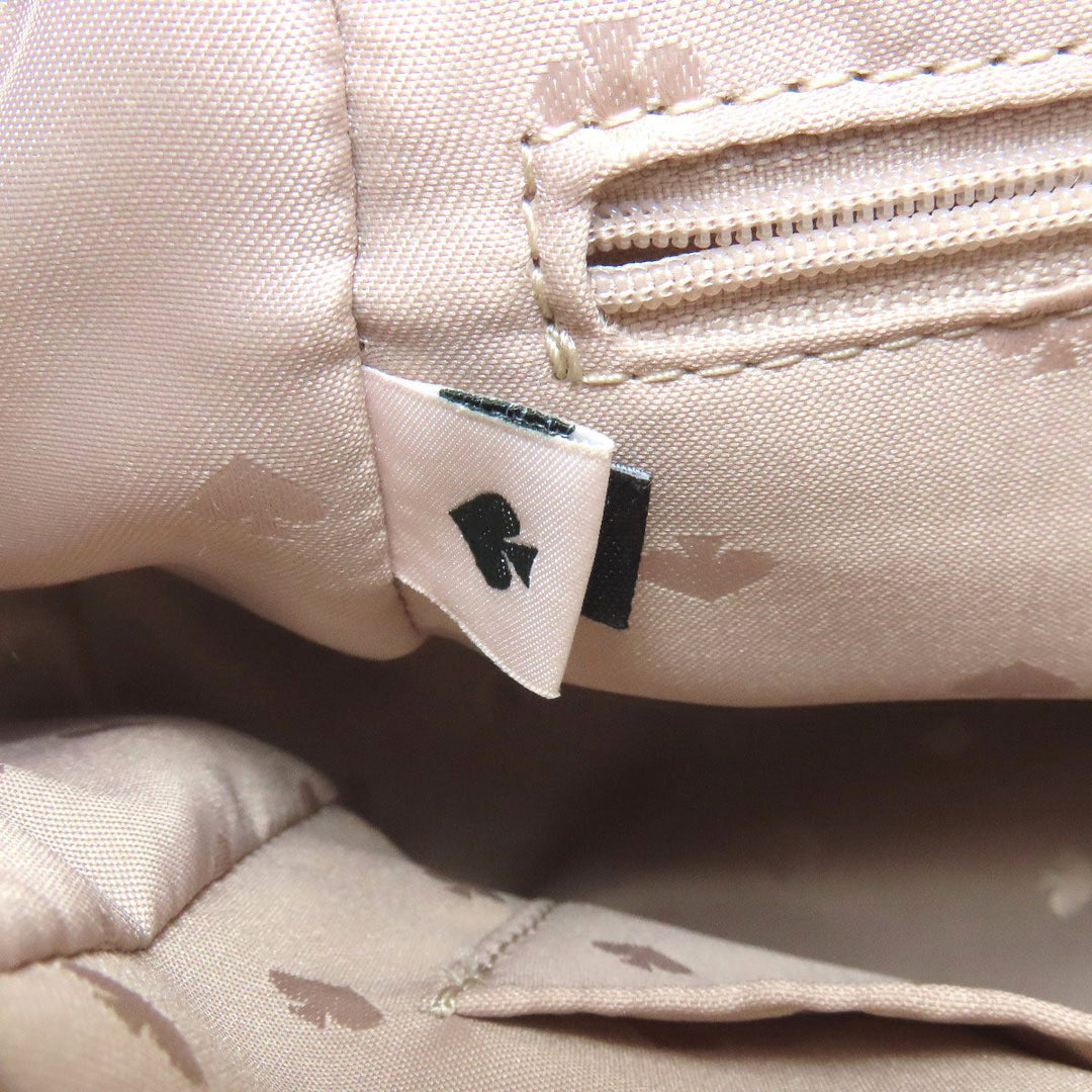 Kate Spade Backpack leather white logo