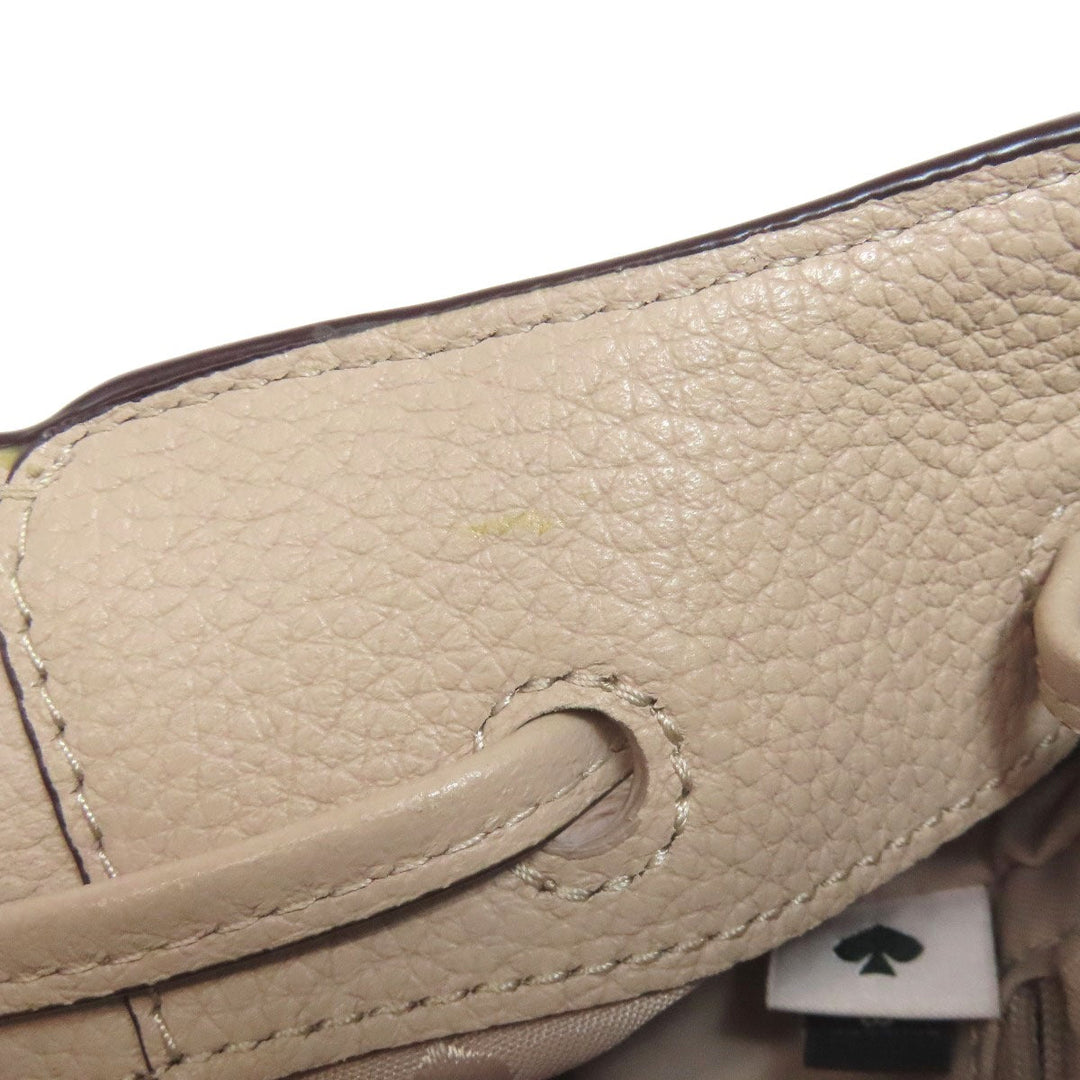 Kate Spade Backpack leather white logo