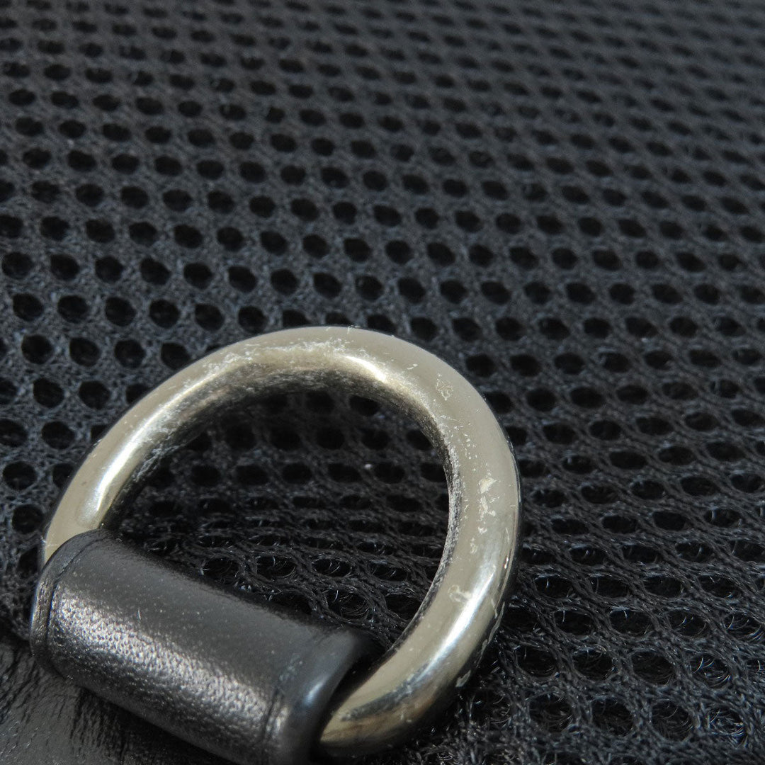 COACH Sling bag F56877 Leather, Nylon black logo mens Used Authentic