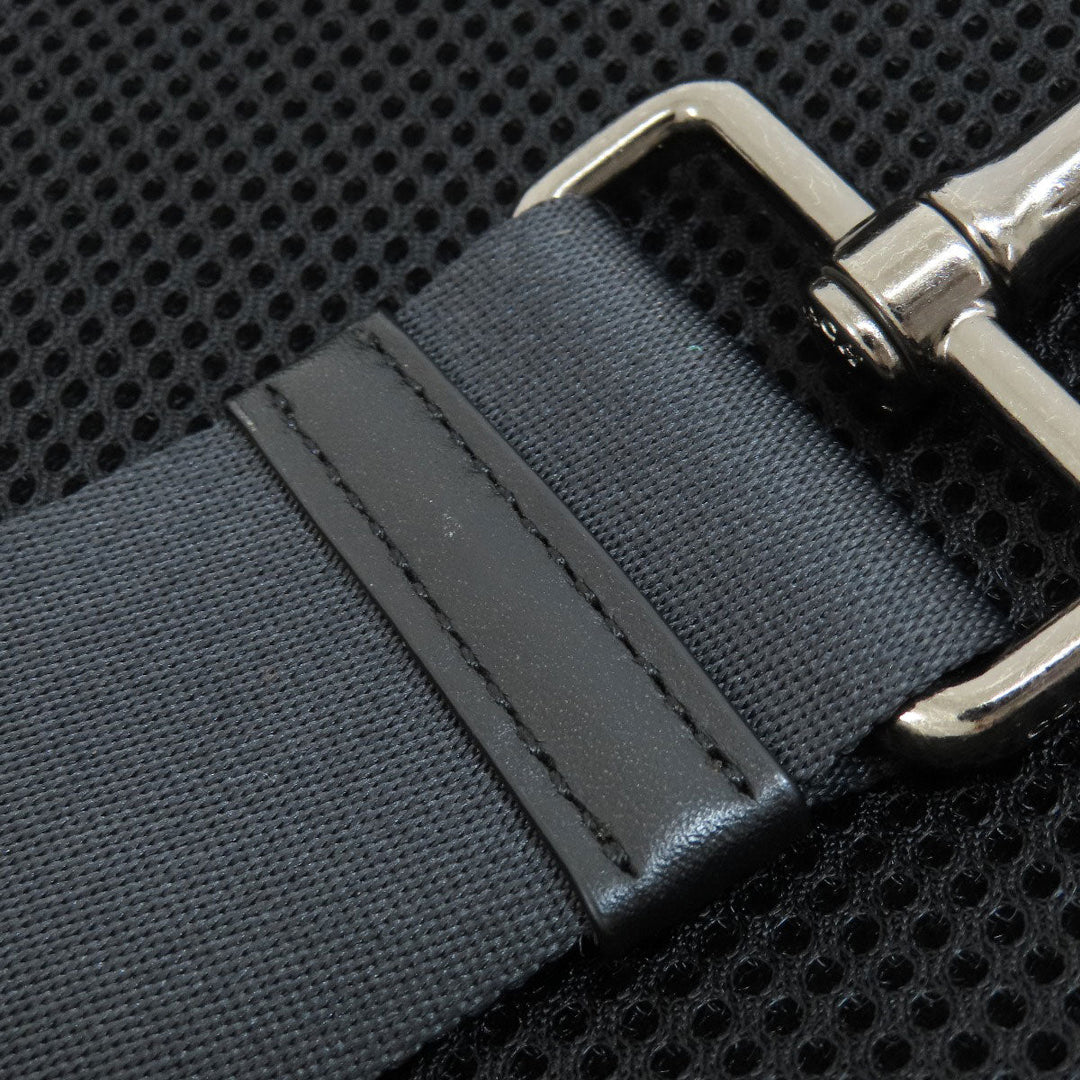 COACH Sling bag F56877 Leather, Nylon black logo mens Used Authentic