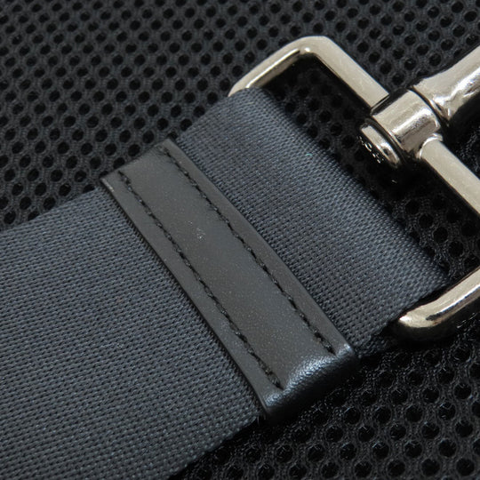 COACH Sling bag F56877 Leather, Nylon black logo mens Used Authentic