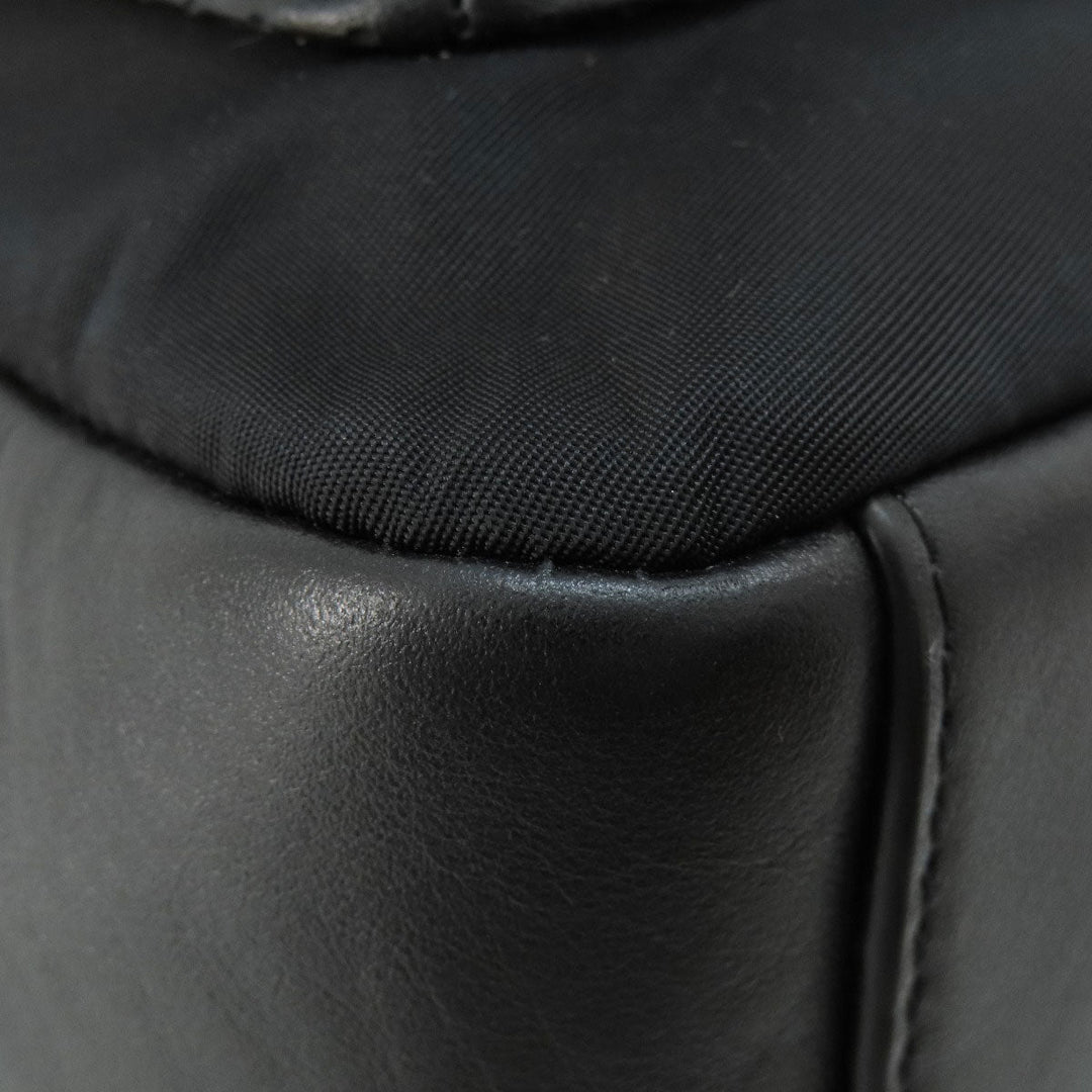 COACH Sling bag F56877 Leather, Nylon black logo mens Used Authentic