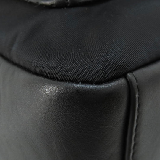 COACH Sling bag F56877 Leather, Nylon black logo mens Used Authentic