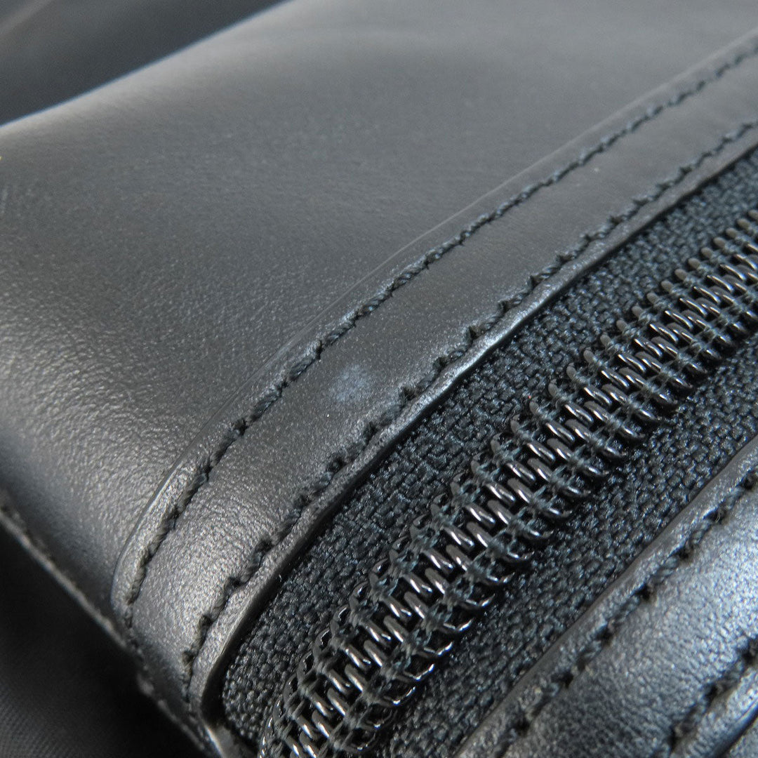 COACH Sling bag F56877 Leather, Nylon black logo mens Used Authentic