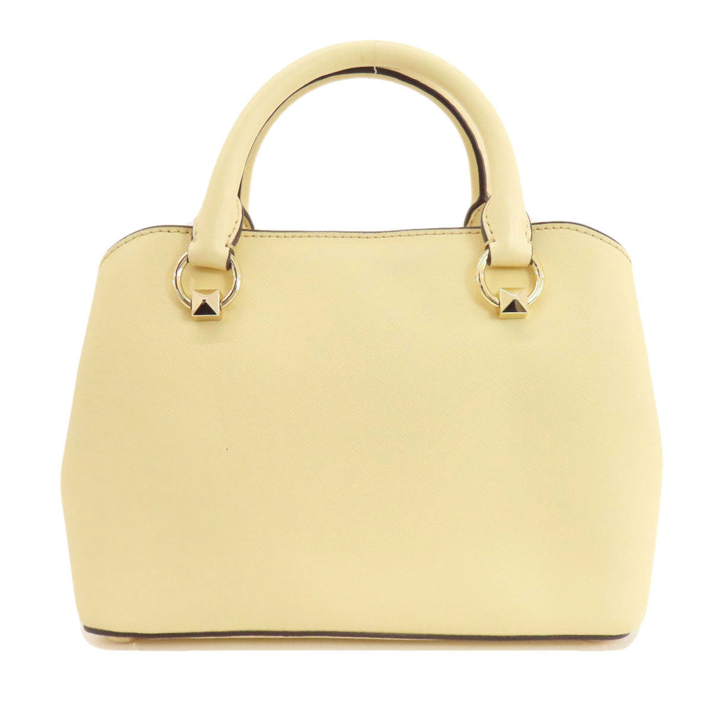 MICHAEL KORS Handbag PVC beige 2WAY Women Used Authentic