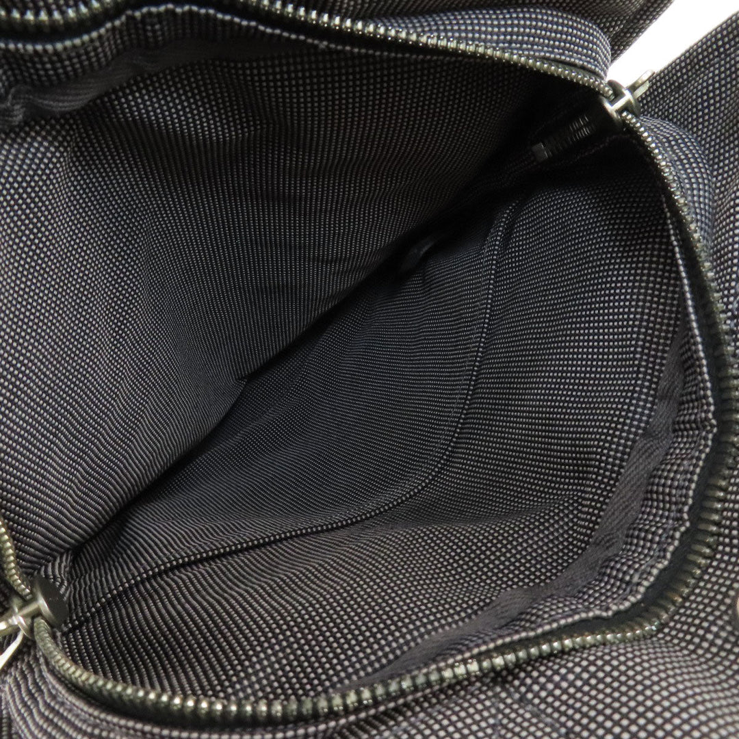 HERMES Backpack canvas gray Her Line add PM Women Used Authentic