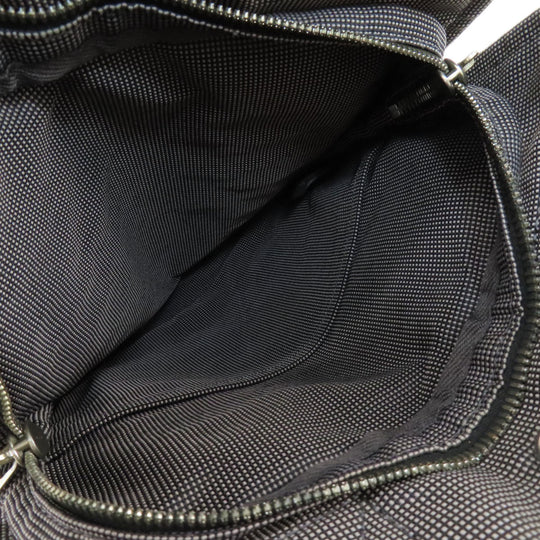 HERMES Backpack canvas gray Her Line add PM Women Used Authentic