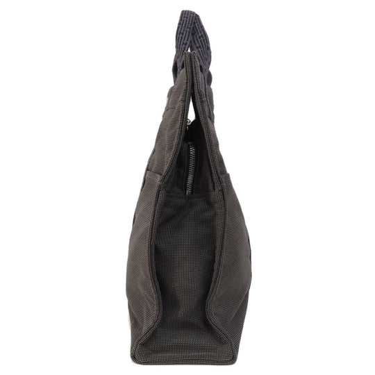 HERMES Tote Bag canvas gray