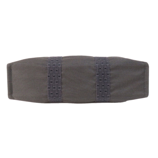 HERMES Tote Bag canvas gray