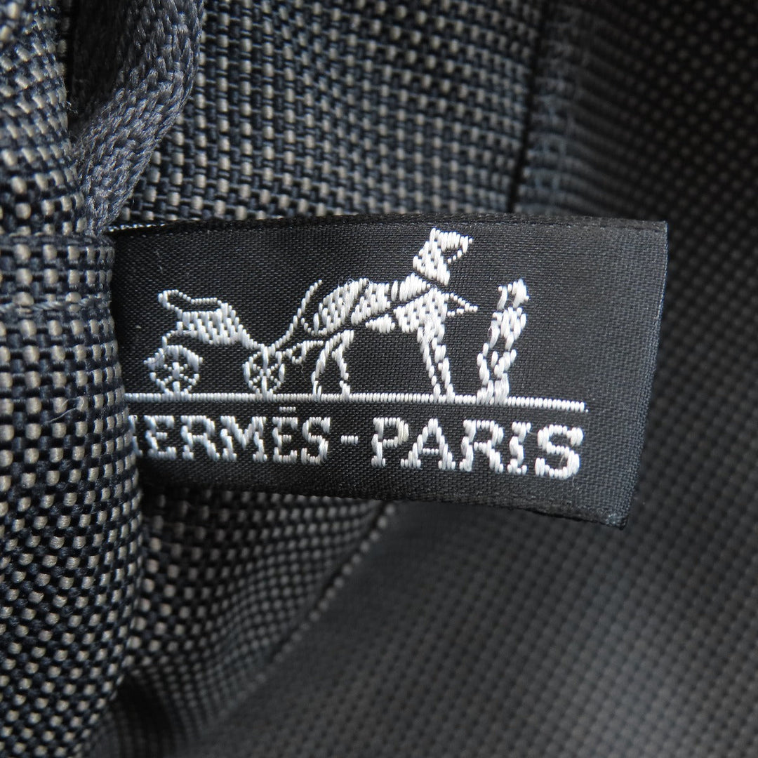 HERMES Tote Bag canvas gray