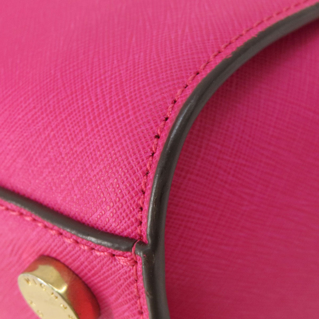 MICHAEL KORS Handbag PVC pink 2WAY Women Used Authentic