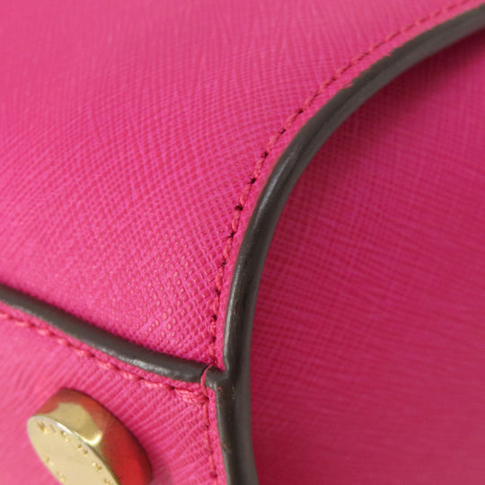 MICHAEL KORS Handbag PVC pink 2WAY Women Used Authentic