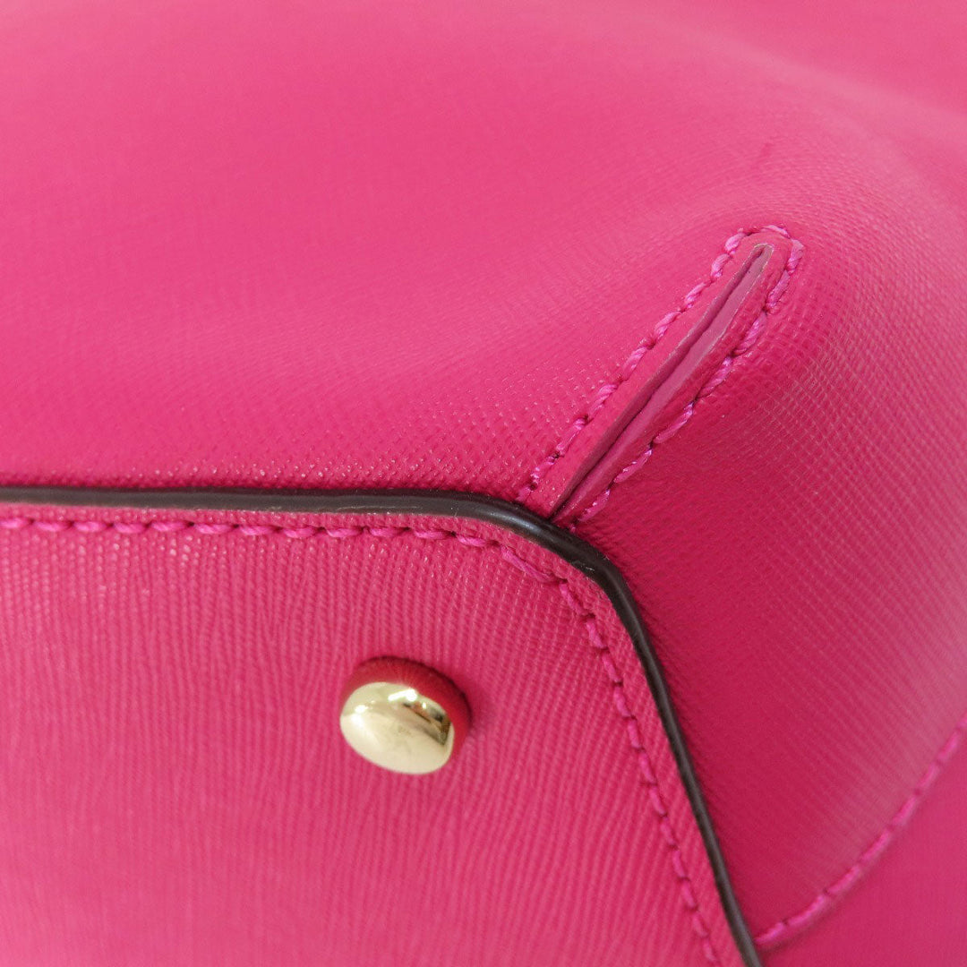 Kate Spade Handbag PVC pink 2WAY Women Used Authentic