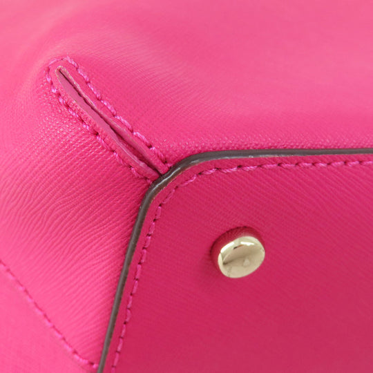 Kate Spade Handbag PVC pink 2WAY Women Used Authentic