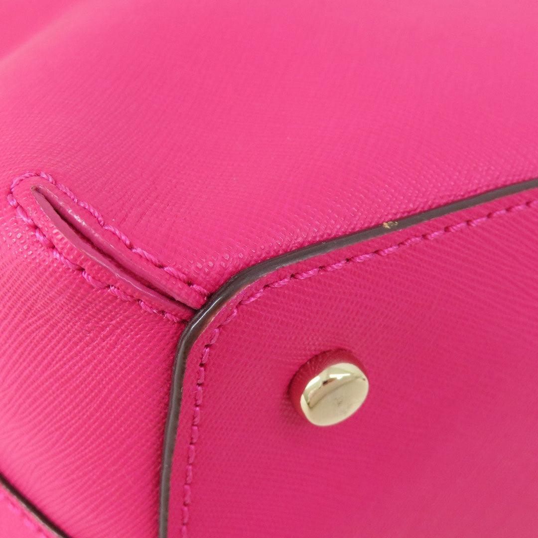 Kate Spade Handbag PVC pink 2WAY Women Used Authentic