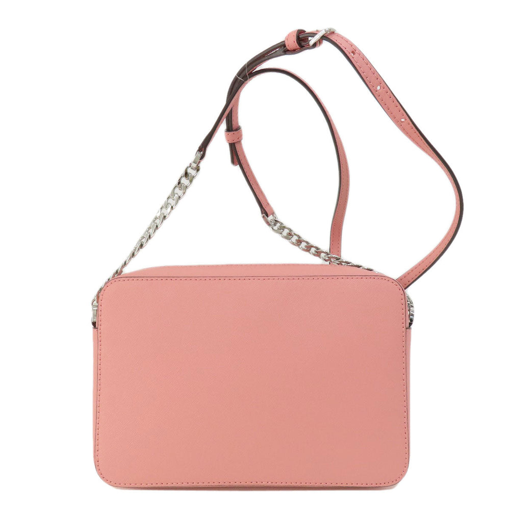 MICHAEL KORS Shoulder Bag PVC pink ChainShoulder Women Used Authentic
