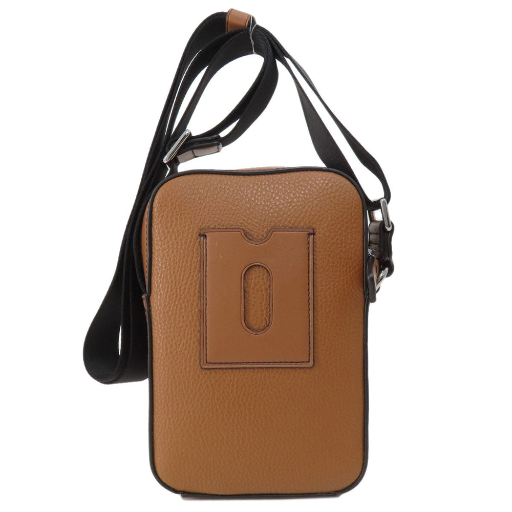 MICHAEL KORS Shoulder Bag leather Brown logo Women Used Authentic
