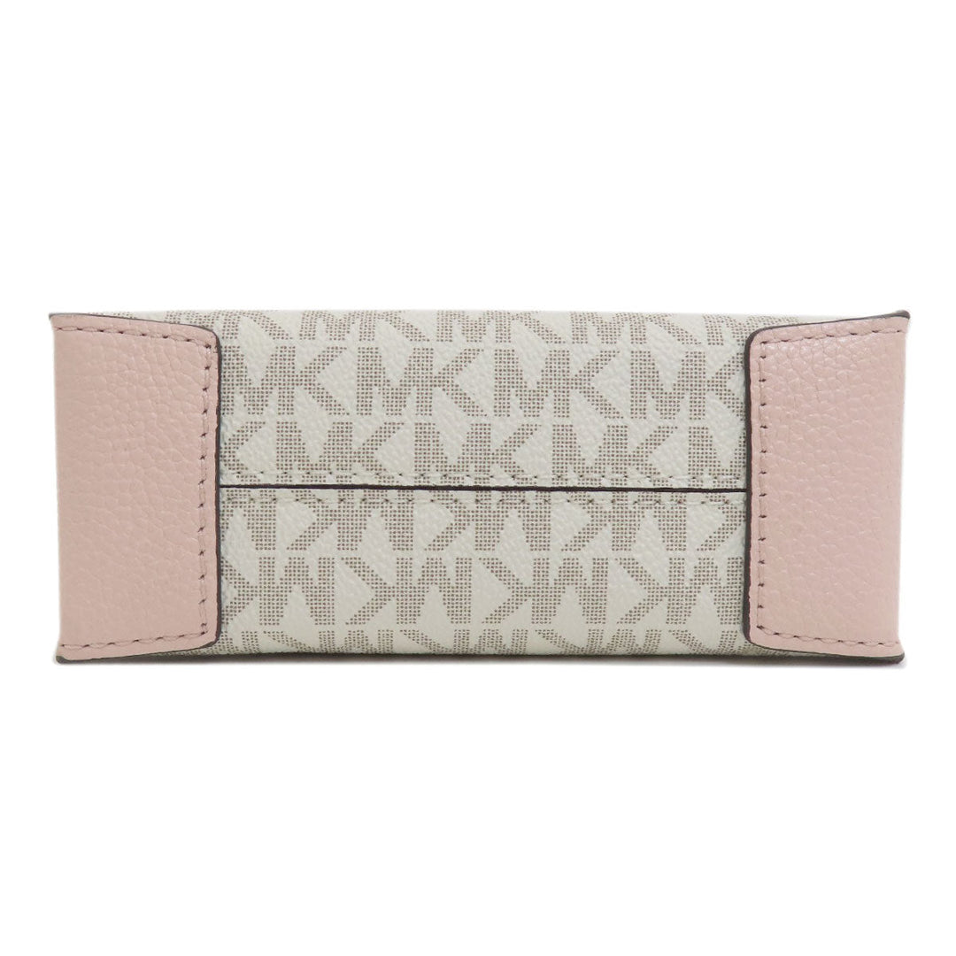 MICHAEL KORS Handbag PVC white Mercer 2WAY